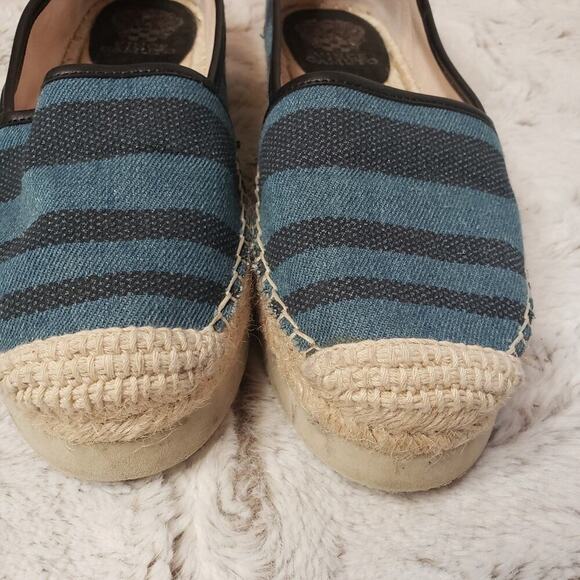 VINCE CAMUTO MAPPEN WOMENS PLATFORM SLIP ON SIZE 7.5 - Picture 3 of 8